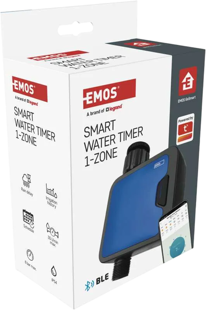 Умный таймер полива Emos GoSmart PW56201 Bluetooth 1 выход (PW56201) - изображение 14