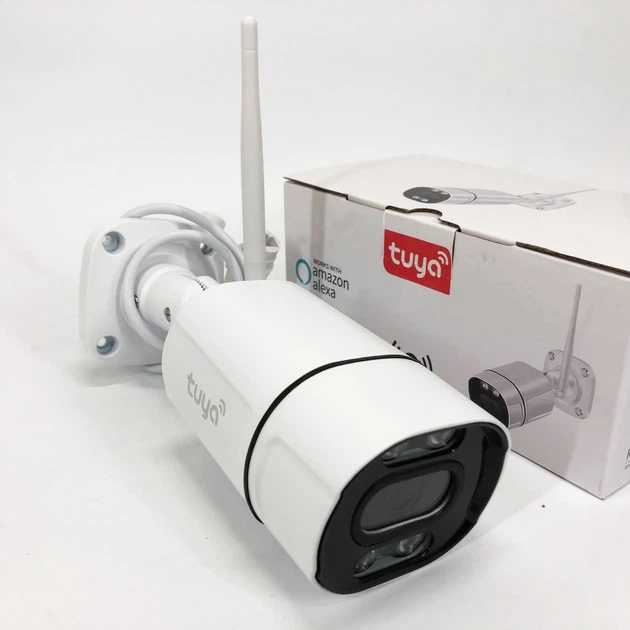 Бездротова IP-камера Tuya C16A 3 Мп з Wi-Fi, детектором руху, нічним баченням та підтримкою MicroSD до 128 ГБ - изображение 8