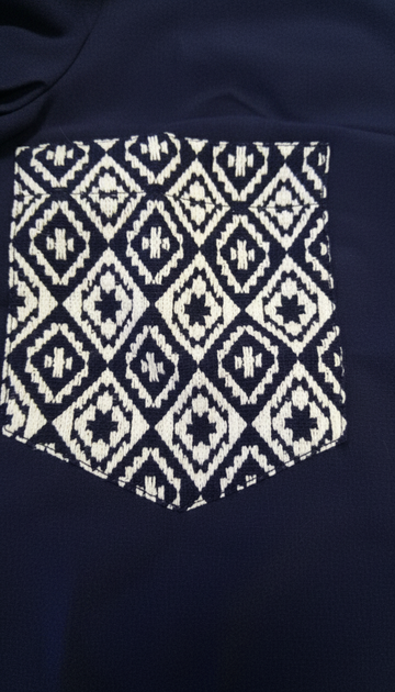 Блуза inDresser XS Темно-синій (IN-0821Я010А-Navy-blue) - Фото 6 Блуза inDresser XS Темно-синій (IN-0821Я010А-Navy-blue) - зображення 6