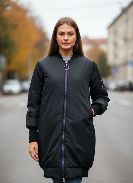 Бомбер MTP M Чорний (OZK-PR887-Black) - Фото 1 Бомбер MTP M Чорний (OZK-PR887-Black) - зображення 1