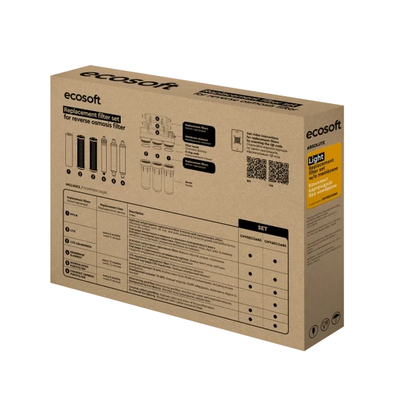 Комплект картриджів Ecosoft Absolute CHV5ECOABS 6 місяців - зображення 4