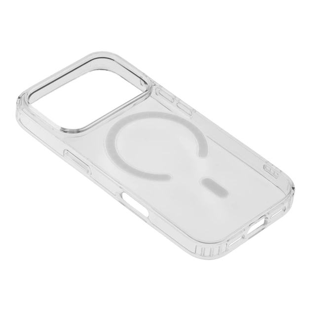 Чохол для iPhone 17 Pro Max TPU Clear Case з Magsafe-C прозорий - зображення 5