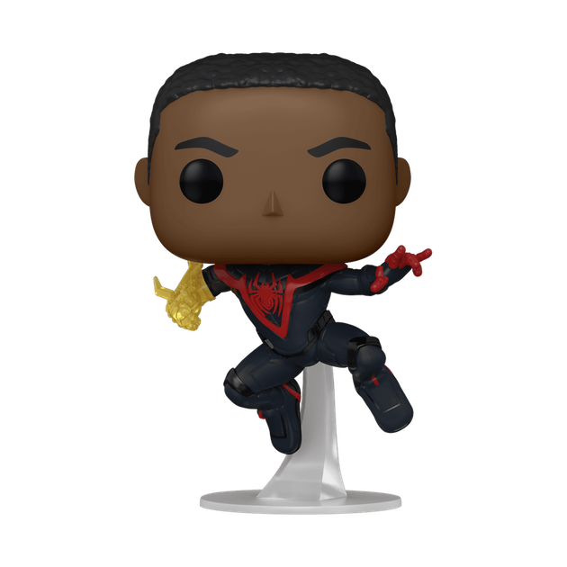 Фигурка Майлз Моралес в классическом костюме (CHASE-версия) — Funko Pop! MARVEL: SPIDER-MAN — MILES MORALES IN CLASSIC SUIT #765 CHASE - изображение 2