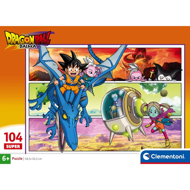 Пазл Clementoni: SuperColor — Dragon Ball Daima / Драгонбол Дайма (104 елементи) — 25095 - зображення 2
