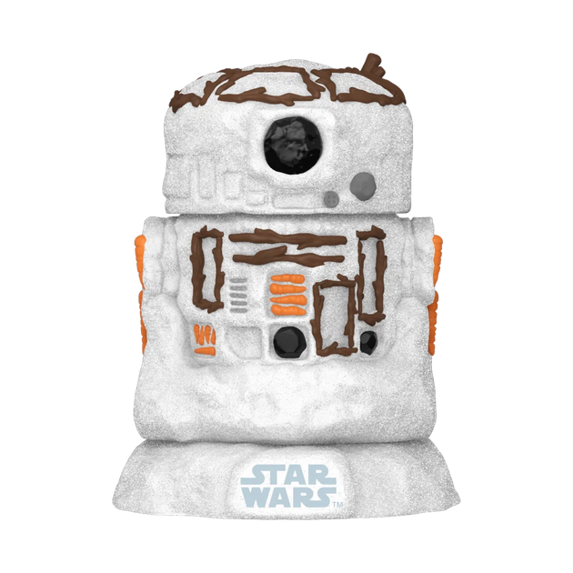 Фигурка R2-D2 (Снеговик) — Funko Pop! STAR WARS: HOLIDAY — R2-D2 SNOWMAN #560 - изображение 2