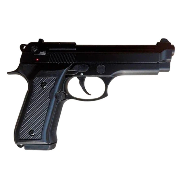 Стартовый пистолет Blow F 92 AUTO + магазин (Black/Black Grips) - изображение 2