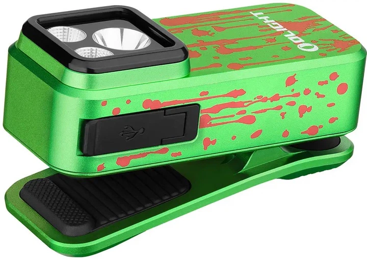 Фонарь Olight Oclip Pro Zombie green – фото, отзывы