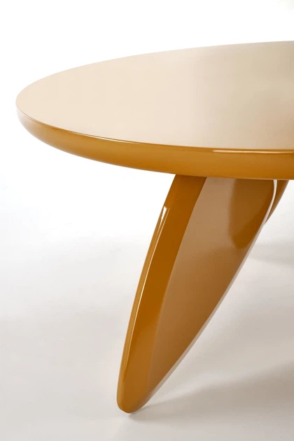 Ława Halmar SORAYA 2 błyszcząca Musztardowa (V-CH-SORAYA_2-LAW-MUSZTARDOWY) (5905248136427) - obraz 5