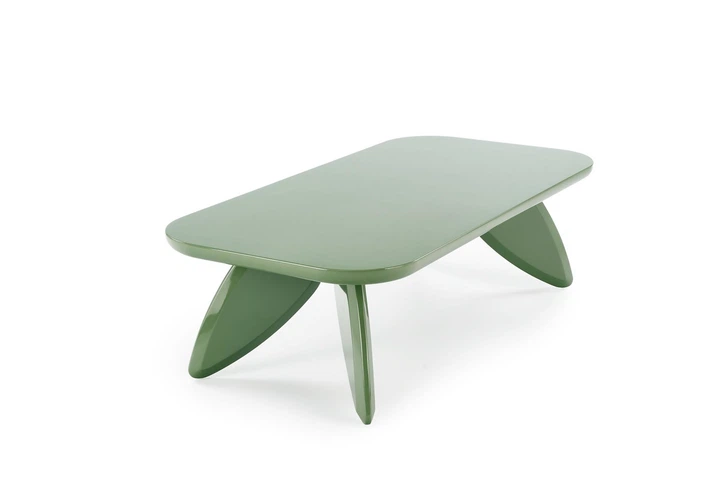 Ława Halmar SORAYA 2 błyszcząca Jasnozielona (V-CH-SORAYA-LAW-J.ZIELONY) (5905248136403) - obraz 3