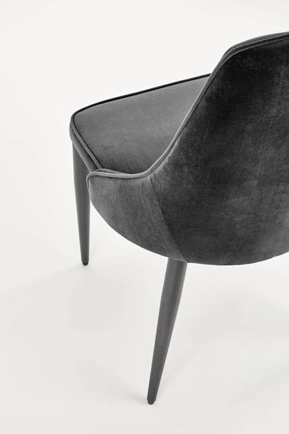 Стілець для кухні та вітальні Halmar K365 Чорний (V-CH-K/365-KR-CZARNY) (5905248136922) - зображення 9