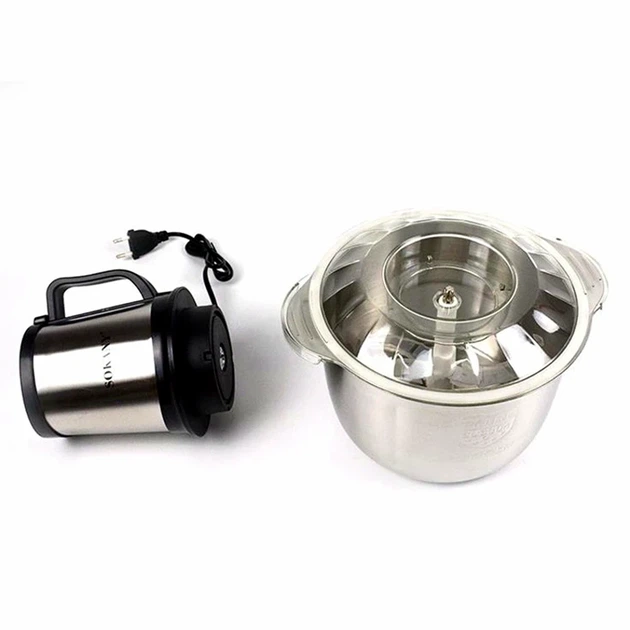 Чоппер Sokany SK-7015 800 Вт 3,9л нержавеющая сталь для измельчения мяса овощей фруктов серый - изображение 6