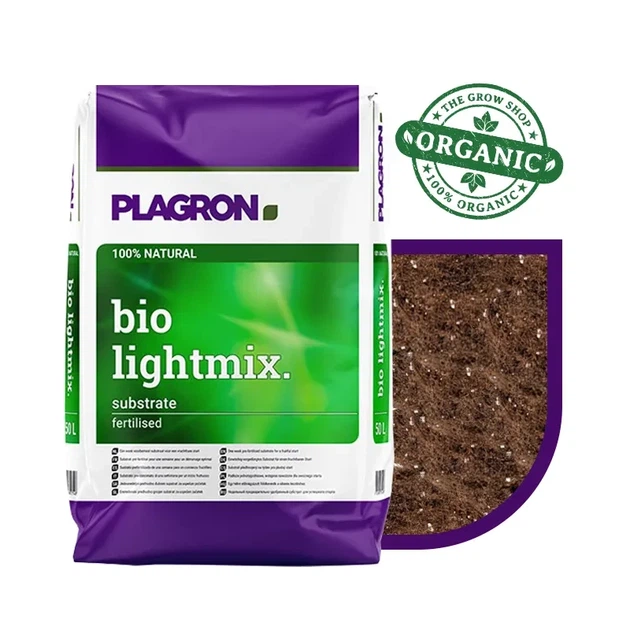 Plagron Bio Lightmix 1L власного фасування, органічний субстрат преміум-класу - зображення 2