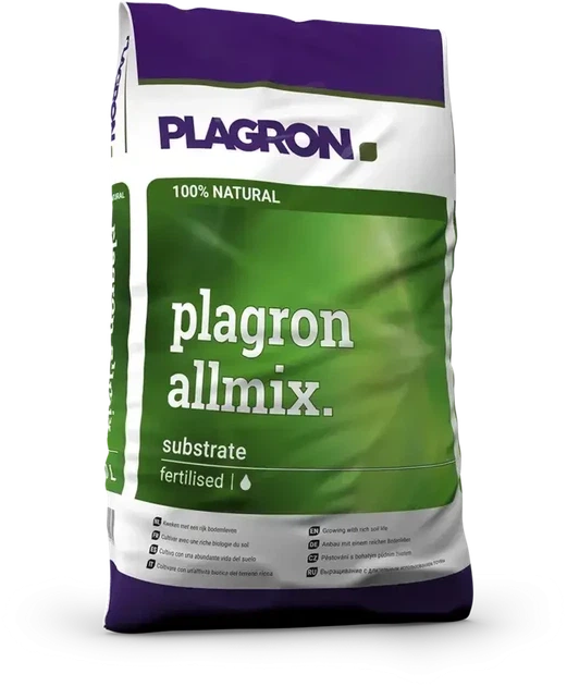 Plagron Allmix 1L власного фасування, універсальний органічний грунт - Фото 1 Plagron Allmix 1L власного фасування, універсальний органічний грунт - зображення 1