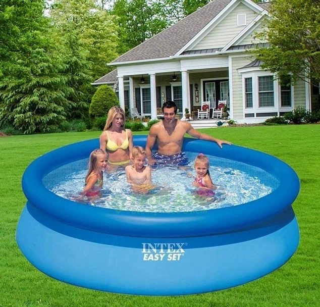 Надувной бассейн Intex 28120 Easy Set Pool Размер 305x76 см Объем 3850 литров - изображение 2