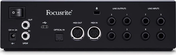 Interfejs audio Focusrite Clarett+ 4Pre (815301001423) - obraz 4