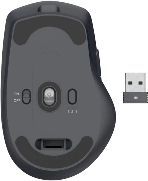 Mysz Hama WM-800 Wireless Black (4047443537539) - obraz 6