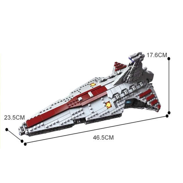 Конструктор «Venator Attack Cruiser 67106» — Зоряний крейсер класу Венатор із всесвіту Star Wars / Зоряні Війни, 960 деталей - зображення 2