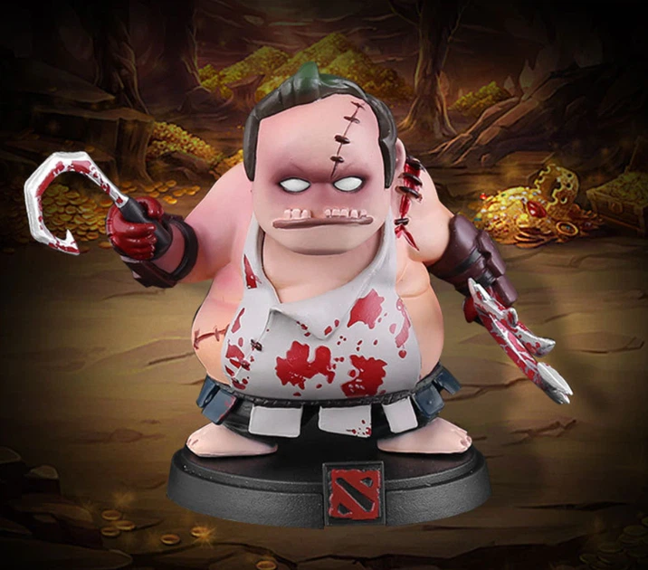 Колекційна фігурка Пудж Pudge 9 см з підставкою — герой Дота Dota 2 у деталізованому виконанні - Фото 1 Колекційна фігурка Пудж Pudge 9 см з підставкою — герой Дота Dota 2 у деталізованому виконанні - зображення 1