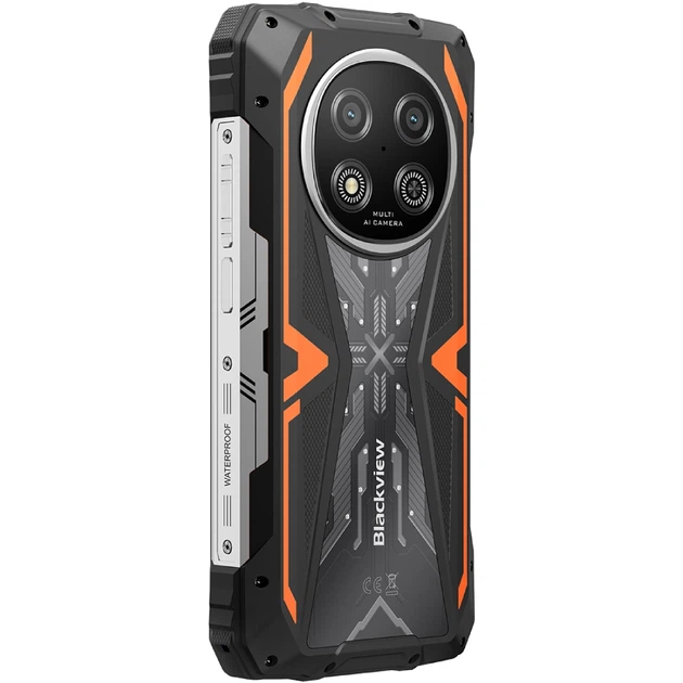 Смартфон Blackview ROCK 2 6.67" HD+ /12GB/256GB/ T8100 /15000mAh / 16+13Мп /IP69K/Orange (ROCK_2_12_265_OR) - изображение 6