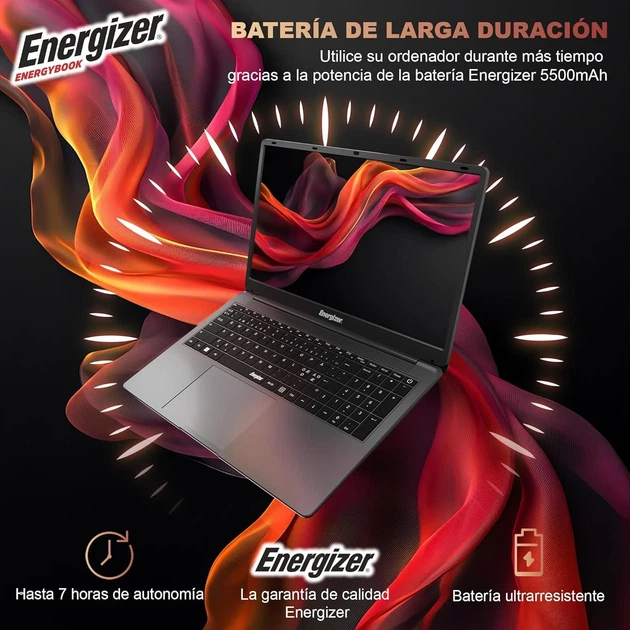 Ноутбук 17.3" Energizer EnergyBook L17-N41-41AZ Intel Celeron J4125 RAM 4GB SSD 128GB Win11 (UKR) Б/В - изображение 2