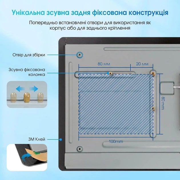Монитор портативный сенсорный 11.6" ELECROW CrowVision IPS 60 Гц Б/В - изображение 4