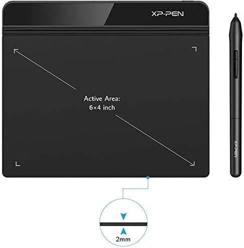 Ультратонкий графический планшет 6" XP-Pen Star G640 с стилусом для эффектной игры OSU Б/В - изображение 2