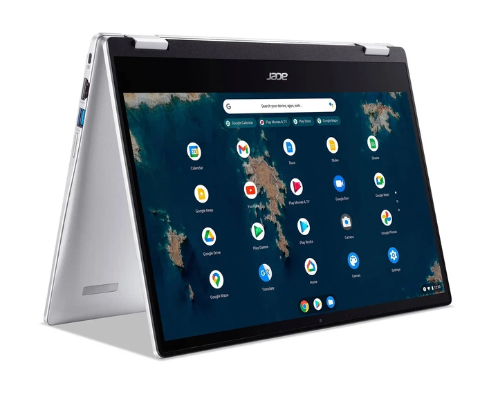 Ноутбук 14" Acer Chromebook Spin 314 (CP314-1HN-C9X8) Intel Celeron N4500 RAM 4GB eMMC 64GB 10ч батарея ChromeOS (UKR) Б/В - изображение 3