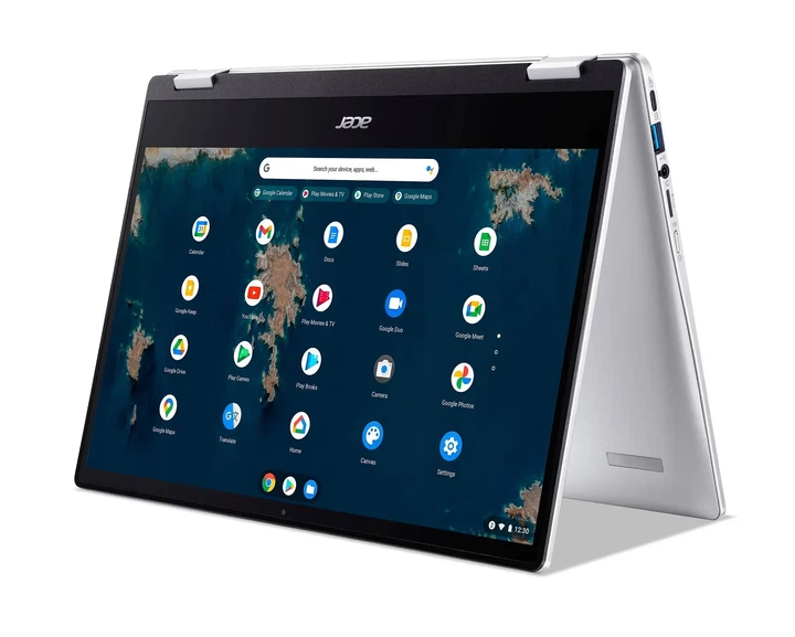 Ноутбук 14" Acer Chromebook Spin 314 (CP314-1HN-C9X8) Intel Celeron N4500 RAM 4GB eMMC 64GB 10ч батарея ChromeOS (UKR) Б/В - изображение 4