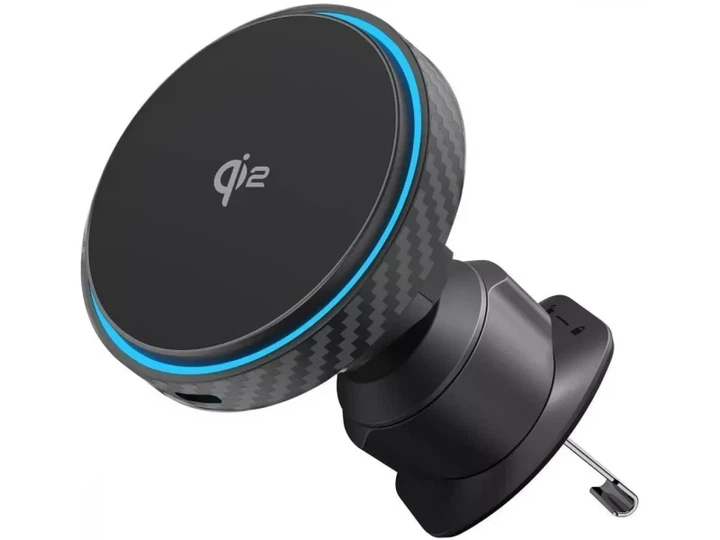 Автомобільний тримач для смартфона Proove Graphite Circle Qi2 15W Black (WHGC15010001) - Фото 1 Автомобільний тримач для смартфона Proove Graphite Circle Qi2 15W Black (WHGC15010001) - изображение 1