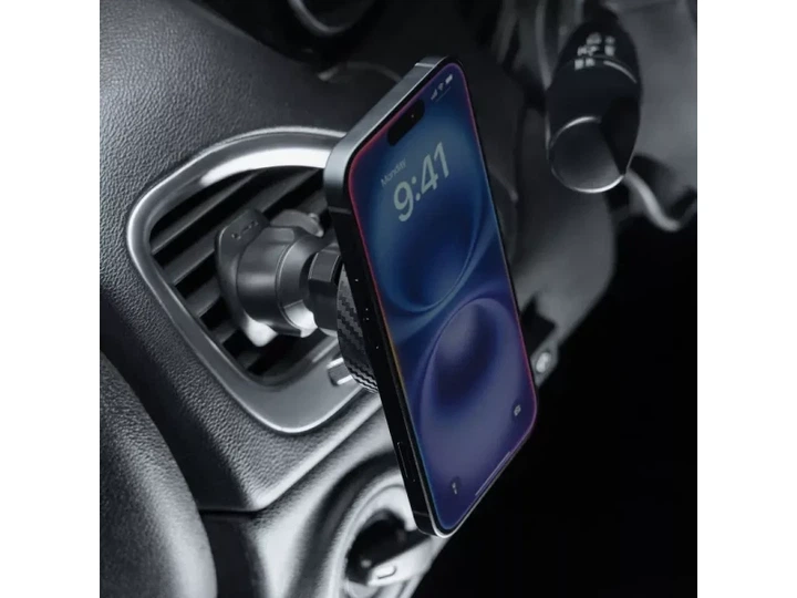 Автомобільний тримач для смартфона Proove Graphite Circle Qi2 15W Black (WHGC15010001) - Фото 2 Автомобільний тримач для смартфона Proove Graphite Circle Qi2 15W Black (WHGC15010001) - изображение 2
