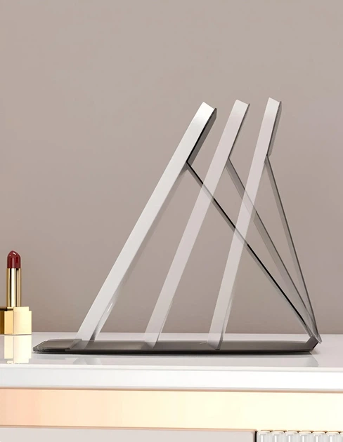 Зеркало для макияжа Lighted makeup mirror с LED подсветкой, складное, сенсорное управление, Type-C, с регулировкой яркости - Фото 5 Зеркало для макияжа Lighted makeup mirror с LED подсветкой, складное, сенсорное управление, Type-C, с регулировкой яркости - изображение 5