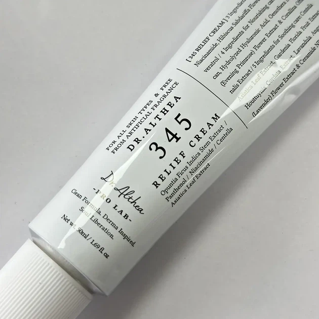 Крем для обличчя Dr.Althea 345 Relief Cream 50 ml. - Фото 5 Крем для обличчя Dr.Althea 345 Relief Cream 50 ml. - зображення 5