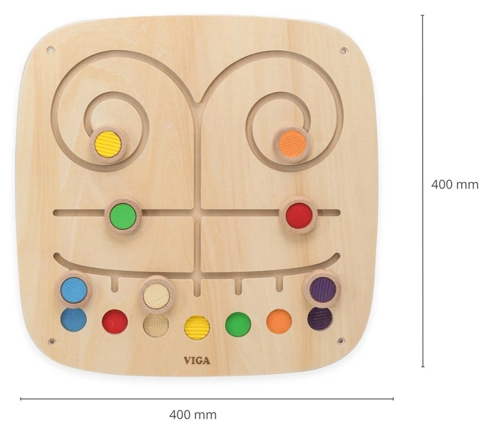 Tablica manipulacyjna Viga kolorowe ścieżki (6971608448096) - obraz 2