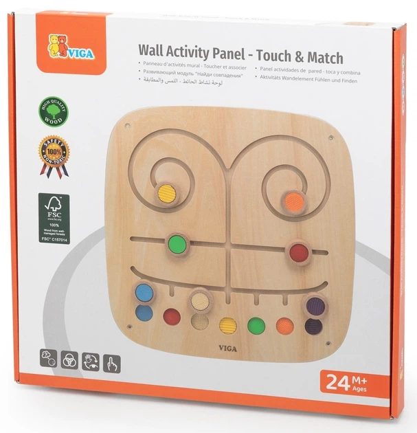 Tablica manipulacyjna Viga kolorowe ścieżki (6971608448096) - obraz 3