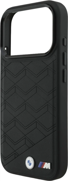Etui BMW M Shape Logo MagSafe do Apple iPhone 17 Pro Black (BMHMP17L25PCSSPK) - obraz 5