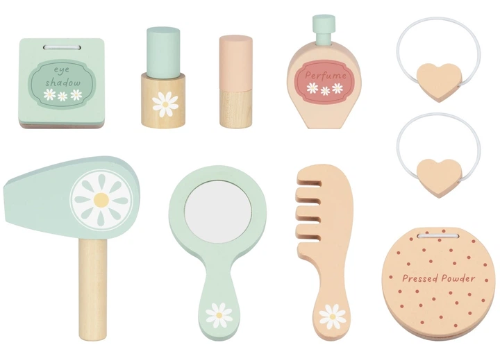 Дерев'яний туалетний столик Tooky Toy Маленької принцеси Метелик (6976831554828) - зображення 4