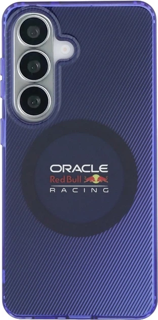 Чохол Red Bull Double Layer Blended Lines MagSafe для Samsung Galaxy S26 Blue (RBHMS26S24HGDSV) - зображення 3