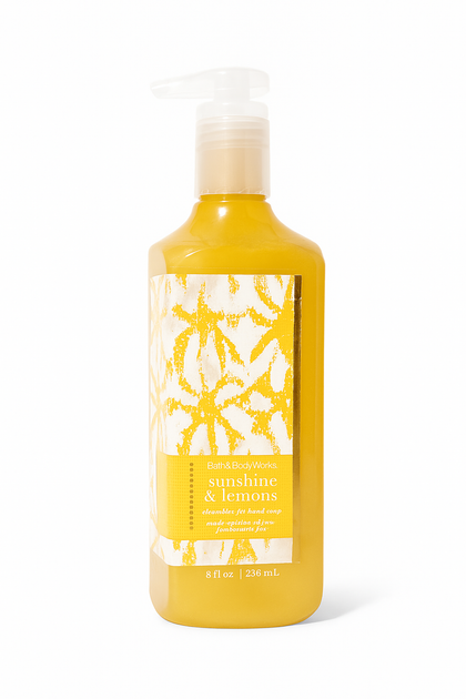 Мило-гель для рук Bath & Body Works Rose Sunshine & Lemons 236 мл - Фото 1 Мило-гель для рук Bath & Body Works Rose Sunshine & Lemons 236 мл - зображення 1