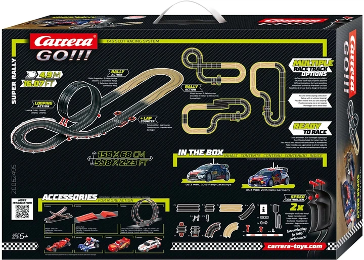 Autotrack Carrera GO!!! Super Rajd 4,9 m (CR-20062495) - obraz 2