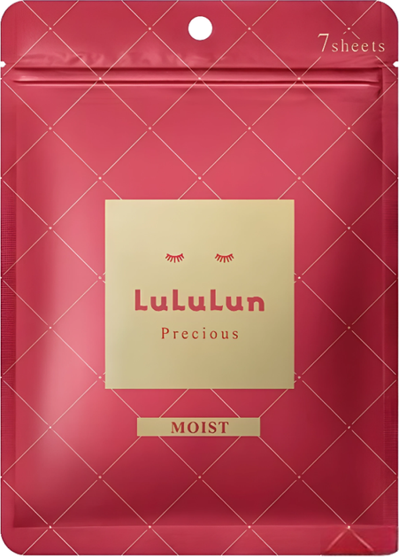 Антивозрастная увлажняющая маска для лица LuLuLun Precious Moist Red Face Mask 7 шт (4582305068887) - Фото 1 Антивозрастная увлажняющая маска для лица LuLuLun Precious Moist Red Face Mask 7 шт (4582305068887) - изображение 1