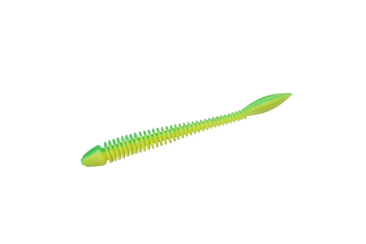 Cилікон Berkley PowerBait Power Flail 7см 10шт, колір: Sprng Grn/Snsne Ylw (4322014001) - Фото 1 Cилікон Berkley PowerBait Power Flail 7см 10шт, колір: Sprng Grn/Snsne Ylw (4322014001) - зображення 1