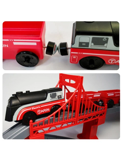 Kolejka elektryczna Woopie Farma Zwierzęta 70 elementów (5906280657383) - obraz 2