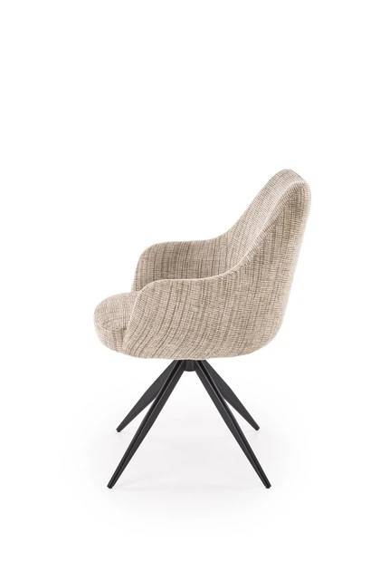 Krzesło do kuchni i salonu Halmar K564 obrotowe Beżowe (V-CH-K/564-KR-BEŻOWY) (5905248136373) - obraz 7