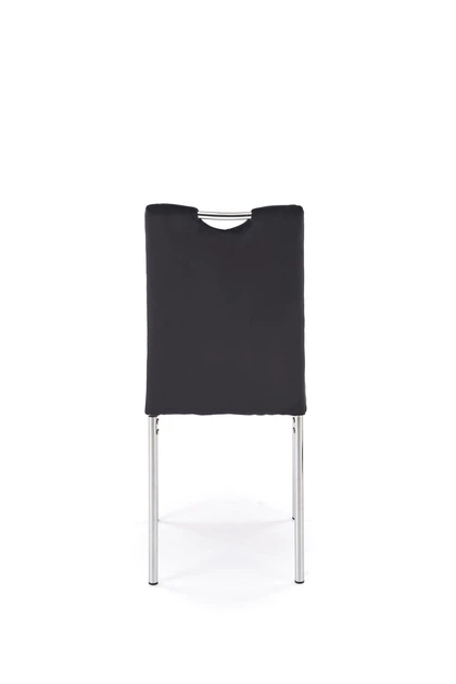 Krzesło do kuchni i salonu Halmar K202 Czarno-srebrne ( V-CH-K/578-KR-CZARNY) (5905248136045) - obraz 6