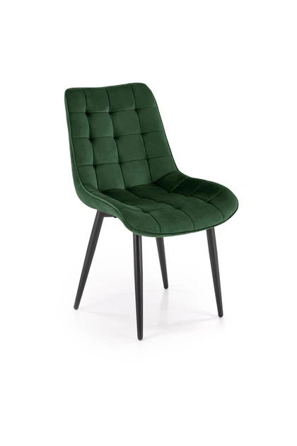 Стілець для кухні та вітальні Halmar K580 Темно-зелений (V-CH-K/580-KR-C.ZIELONY) (5905248136137) - зображення 5