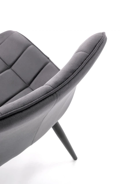 Стілець для кухні та вітальні Halmar K580 Сірий (попелястий) (V-CH-K/580-KR-POPIELATY) (5905248136106) - зображення 9