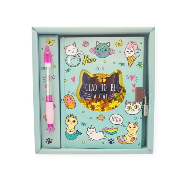 Блокнот детский с ручкой Котики Malevaro W361961-A Разноцветный shop (6931164701936) - Фото 1 Блокнот детский с ручкой Котики Malevaro W361961-A Разноцветный shop (6931164701936) - изображение 1