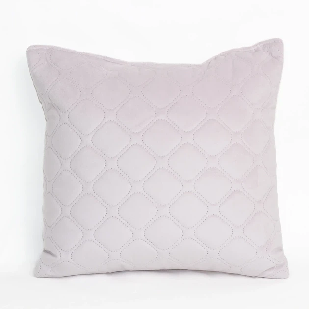 Подушка декоративна 50×70 ТЕП VELOUR бузкова Lilac Powder, велюр, м’яка, антиалергенна - Фото 1 Подушка декоративна 50×70 ТЕП VELOUR бузкова Lilac Powder, велюр, м’яка, антиалергенна - зображення 1