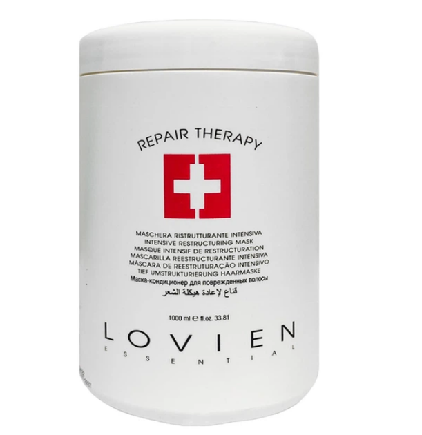 Маска Lovien для сухого і пошкодженого волосся Essential Mask Intensive Repair Therapy 1000 мл - Фото 1 Маска Lovien для сухого і пошкодженого волосся Essential Mask Intensive Repair Therapy 1000 мл - изображение 1