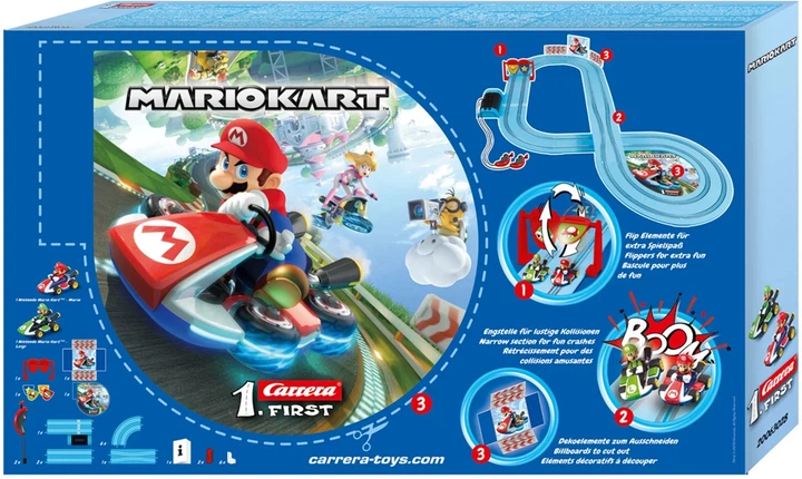 Гоночний трек Carrera Nintendo Маріо Kart Mario vs. Luigi 2.9 м (4007486630284) - зображення 3